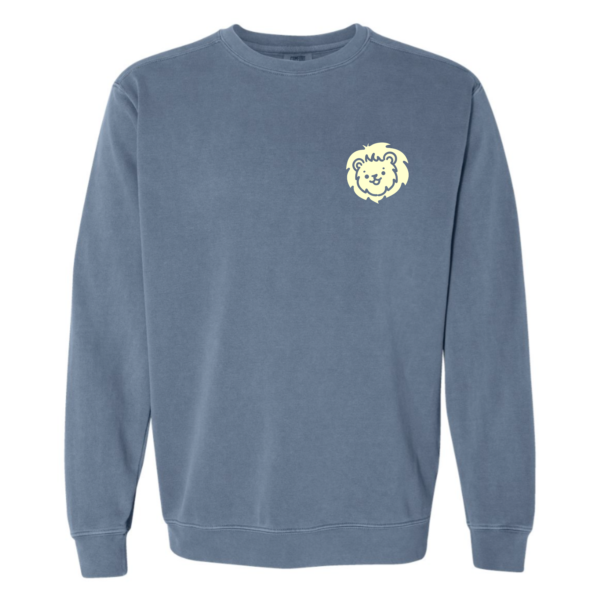 Adult Marengo Blue Lightweight Crewneck Sweatshirt