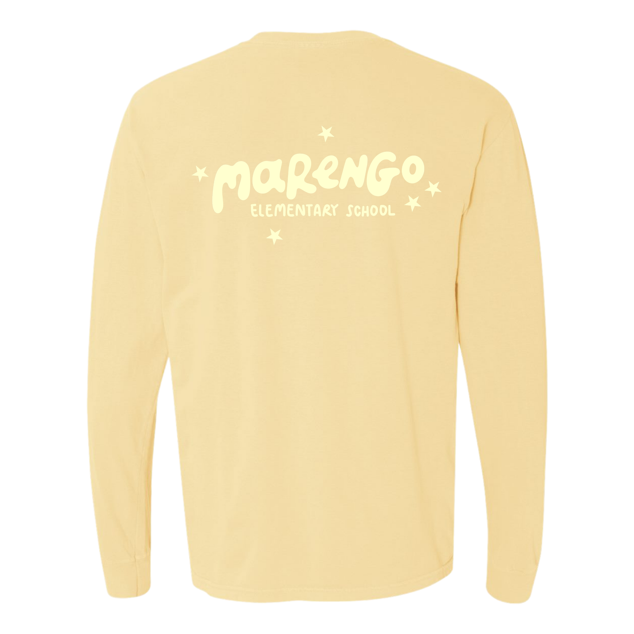 Adult Marengo Butter Yellow Long Sleeve T-Shirt