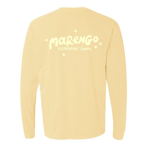Adult Marengo Butter Yellow Long Sleeve T-Shirt