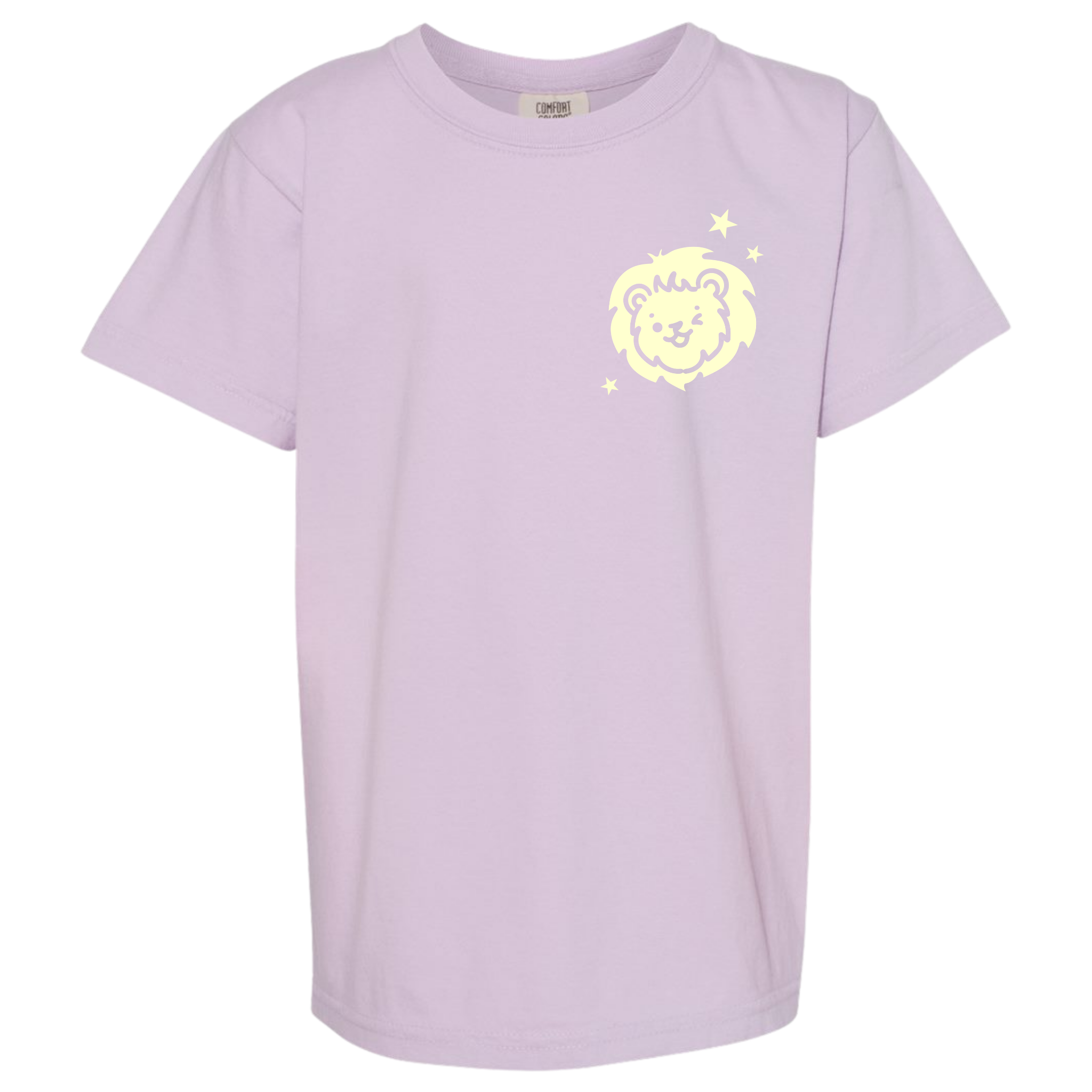 Kids Marengo Lion T-Shirt - Lavender