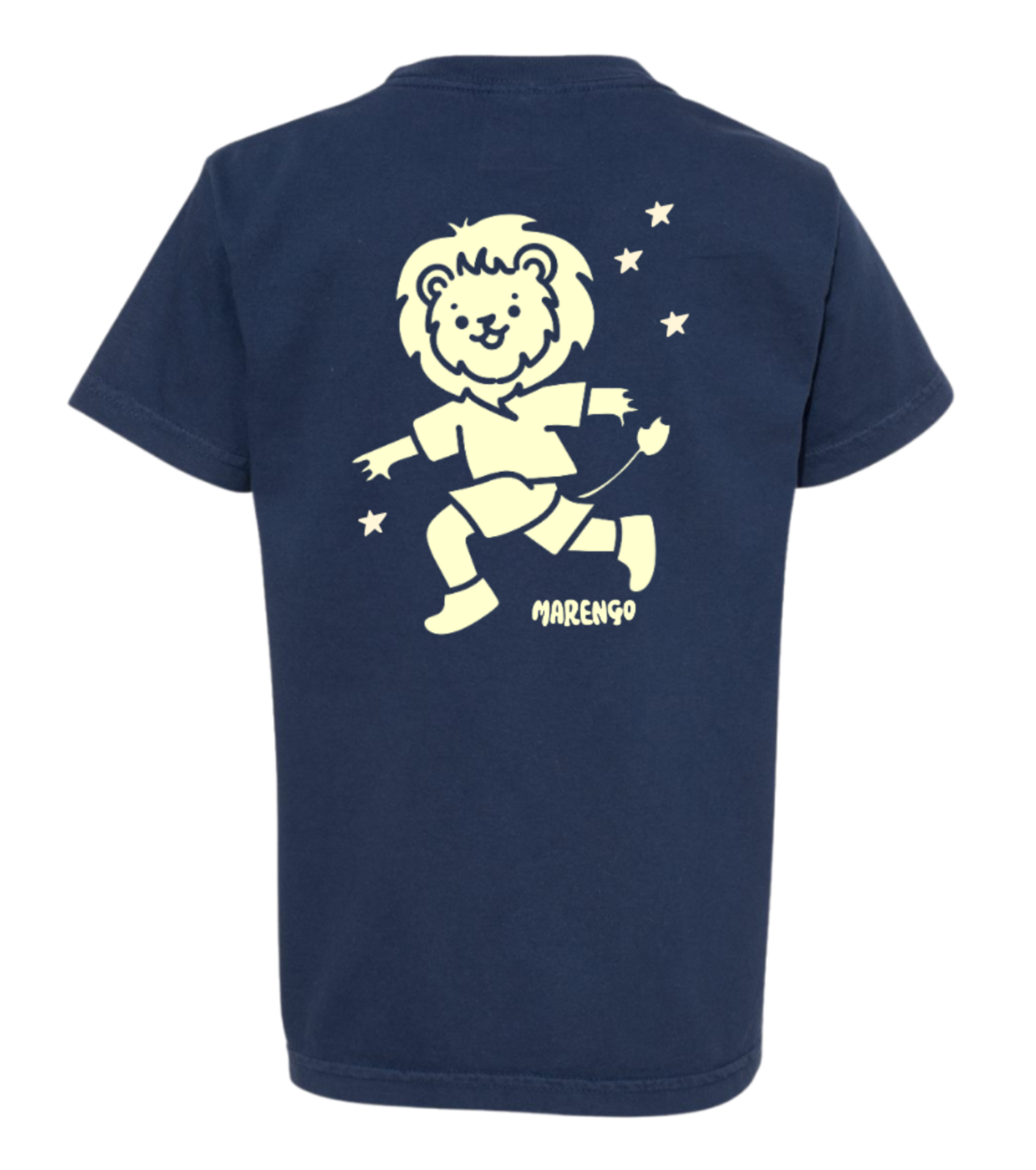 Kids Marengo Lion T-Shirt - Navy