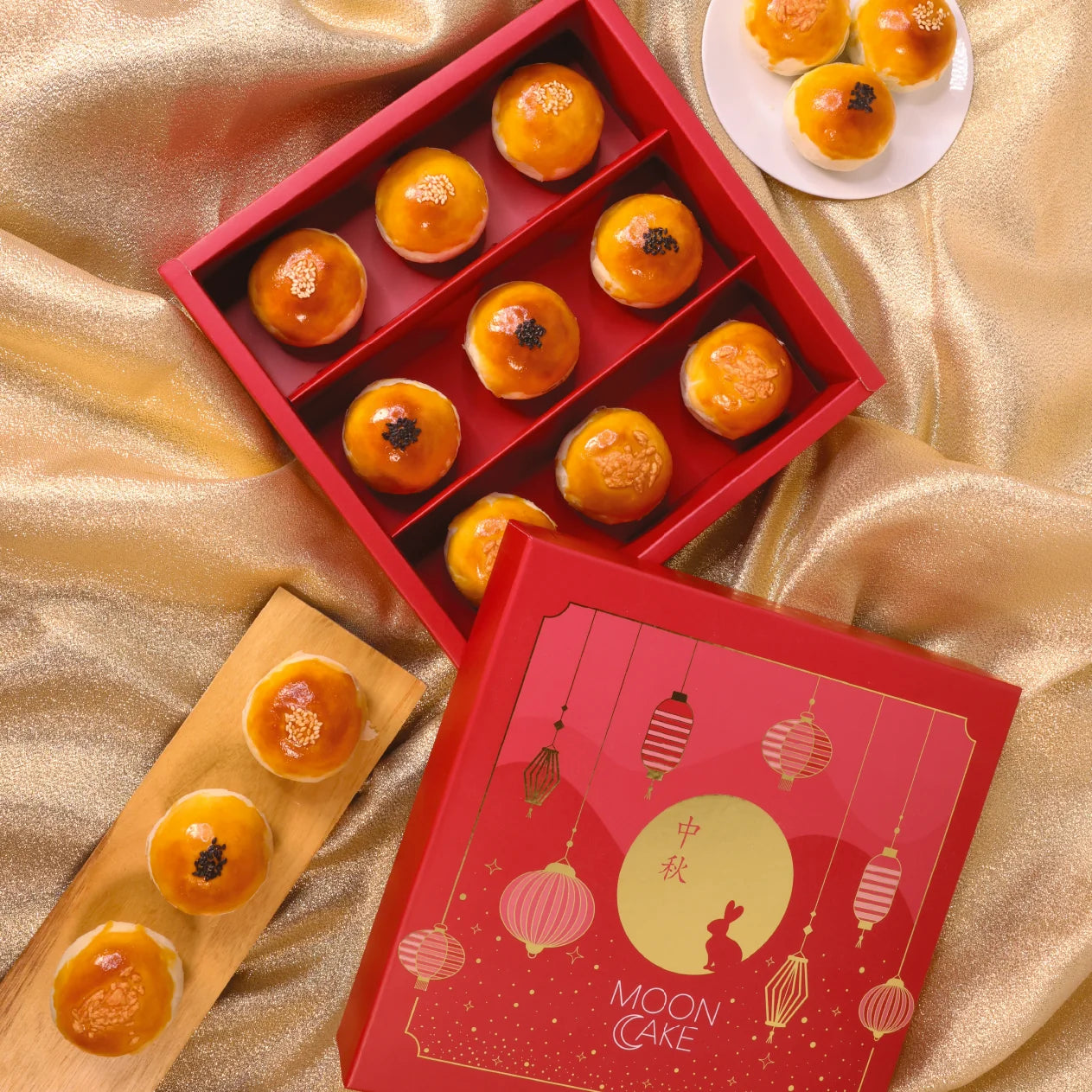 9-Piece Taiwanese Mooncake Gift Box